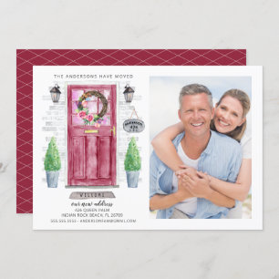 フロントドアの写真の移動のお知らせ 招待状