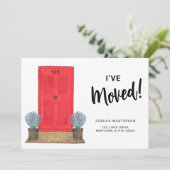 フロントドアを移動した 案内状 (スタンド正面)