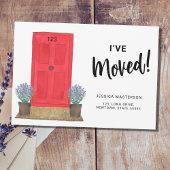 フロントドアを移動した 案内状