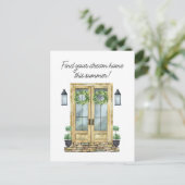 フロントドアサマーエステ実在ートマーケティング ポストカード (スタンド正面)