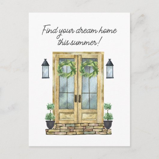 フロントドアサマーエステ実在ートマーケティング ポストカード (正面)