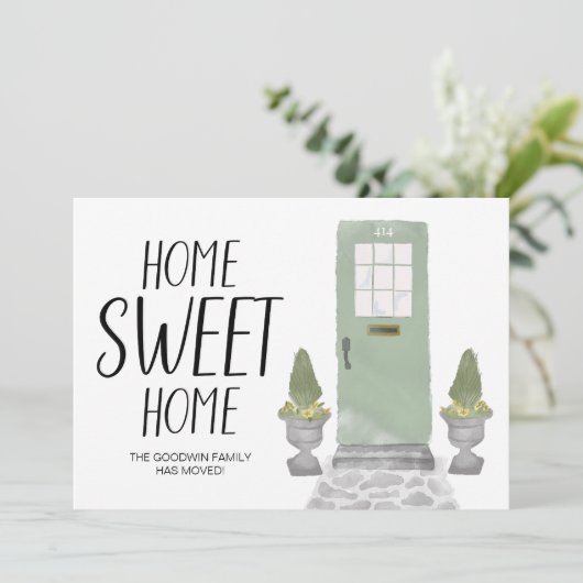 フロントドアホームスイートホーム引っ越しました 案内状 (スタンド正面)