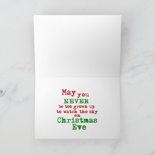 フロントドアミュージックシティクリスマスカードを閉じる シーズンカード (内部)