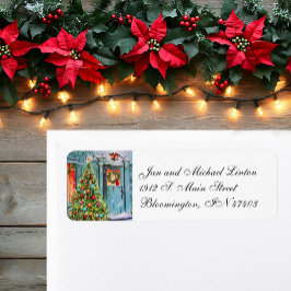 フロントドアリースのパーソナライズ差出人住所 ラベル