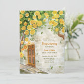 フロントドア引っ越し祝いパーティーパーティー 招待状 (スタンド正面)