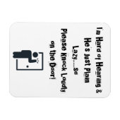 フロントドア用3" x 4"マグネットおもしろい マグネット (横)