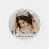 フロントバックキンチェニェラの写真ミクインスアニョス メタルオーナメント (正面)