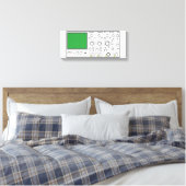 フロントパネル汎用オシロスコープ電圧試験装置 キャンバスプリント (インサイチュ (寝室))