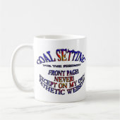 フロントページオンライン永久に コーヒーマグカップ (左)