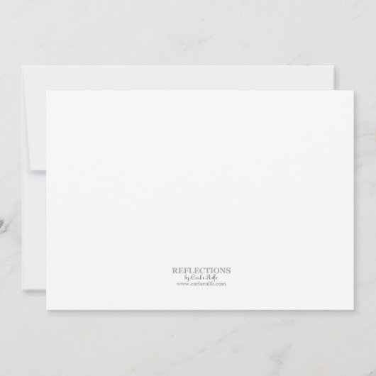 フロントページ新聞社の退職パーティの招待状 招待状 (裏面)