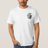 フロントポケットウィペット Tシャツ (正面)