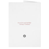 フロントポーチグリーティングカード (裏面)