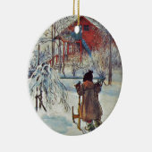 フロントヤードとウォッシュハウス セラミックオーナメント (右)