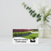 フロントヤード造園 名刺 (スタンド正面)