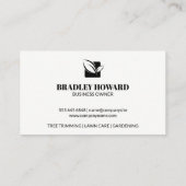 フロントヤード造園 名刺 (裏面)