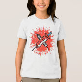 フロントラインのナース トライブレンドＴシャツ (正面)