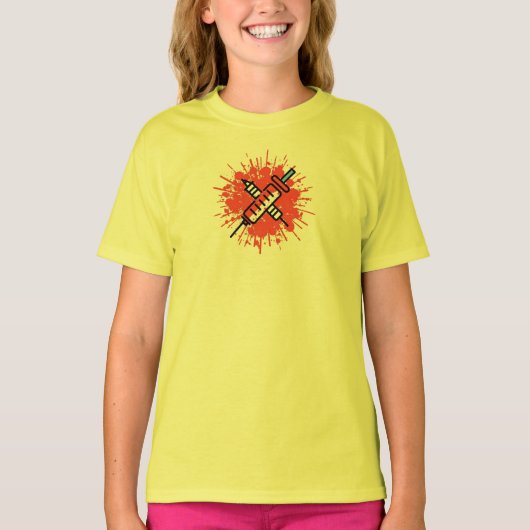 フロントラインのナース Tシャツ (正面)