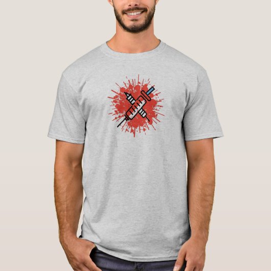 フロントラインのナース Tシャツ (正面)