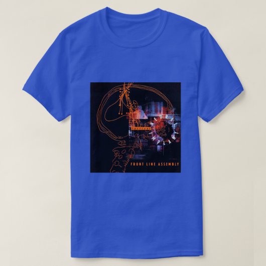 フロントラインアセンブリ音楽アートワーク必須T-Shir Tシャツ (デザイン正面)