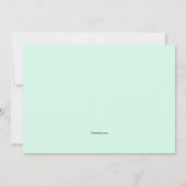 フロントラインナース日サンキューカード 招待状 (裏面)