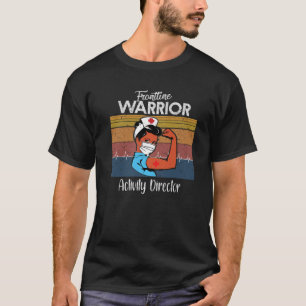 フロントライン戦士アクティビティディレクター、ヴィンテージウォーム Tシャツ