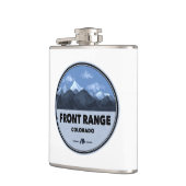 フロントレンジ山脈 コロラド キャンピング フラスク (左)