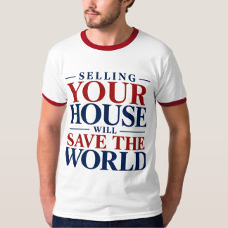 フロントロゴTシャツ - 世界を救え Tシャツ