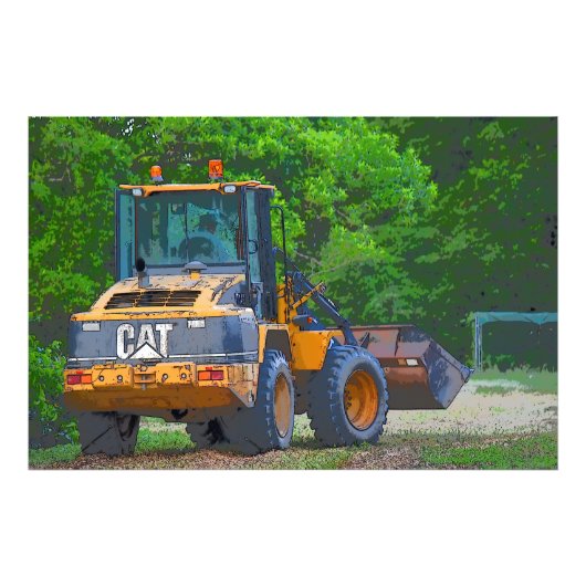 フロントローダーファーム機器オーストラリアのアートフォト フォトプリント            (正面)