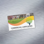 フロントローン |ツリーロゴ |造園 マグネット名刺 (インサイチュ)