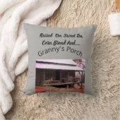 フロント素朴ポーチ クッション (ブランケット)