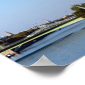 フロント・デ・セーヌエッフェルタワー – パリ,フランス ポスター (角)