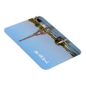 フロント・デ・セーヌエッフェルタワー – パリ,フランス マグネット (右側)