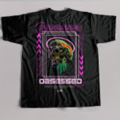 フロント+バックスカルアート取り込みデザイントレンディー Tシャツ