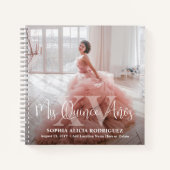 フロント&バック写真Mis XVアニョスキンセアニラゲスト ノートブック (正面)