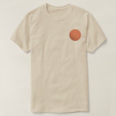 フロント&バック妻が大好きだからゴルフに行ける Tシャツ (デザイン正面)