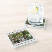 フロント・ポーチの会話 ガラスコースター (アングル)