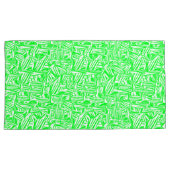 フロンハス、トラソスヴェルデe brancos sem padrao visevel 枕カバー (正面右)