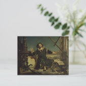 フロンボルクの塔にコペルニクス ポストカード (スタンド正面)