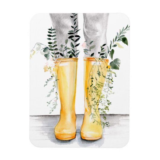 フローと成長I マグネット (縦)