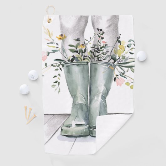 フローと成長II ゴルフタオル (インサイチュ)