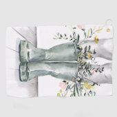 フローと成長II ゴルフタオル (横)