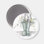 フローと成長II マグネット (正面/裏面)