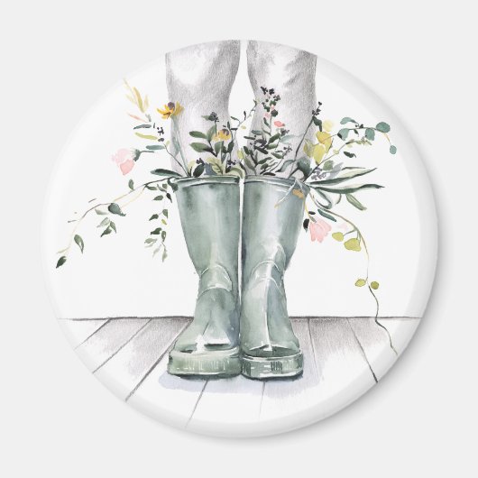 フローと成長II マグネット (正面)