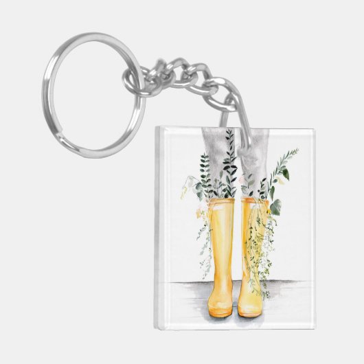 フローと拡張I キーホルダー (正面左)