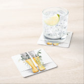 フローと拡張I スクエアペーパーコースター (インサイチュ)