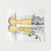 フローと拡張I タペストリー (正面(横))