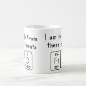 フローの定期的なテーブル名mag コーヒーマグカップ (中央)