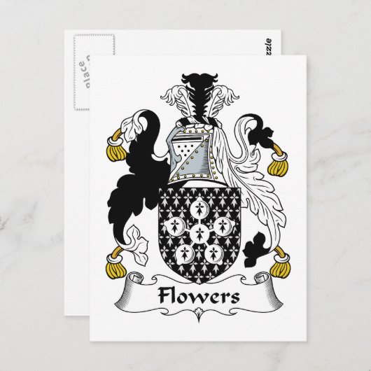 フローアーズ ファミリー クレスト ポストカード (正面/裏面)