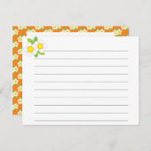 フローアード両面レシピカード ポストカード (正面/裏面)