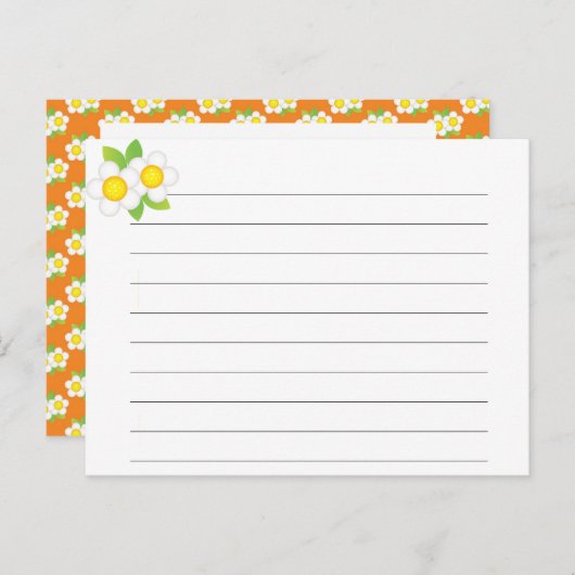 フローアード両面レシピカード ポストカード (正面/裏面)